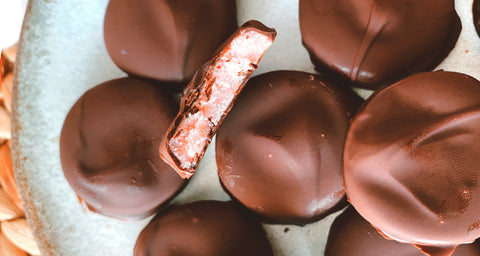 Strawberry pepermint patties recipe
