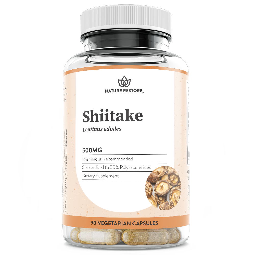 Shiitake Mushroom Extract Supplement – Nature Restore Inc
