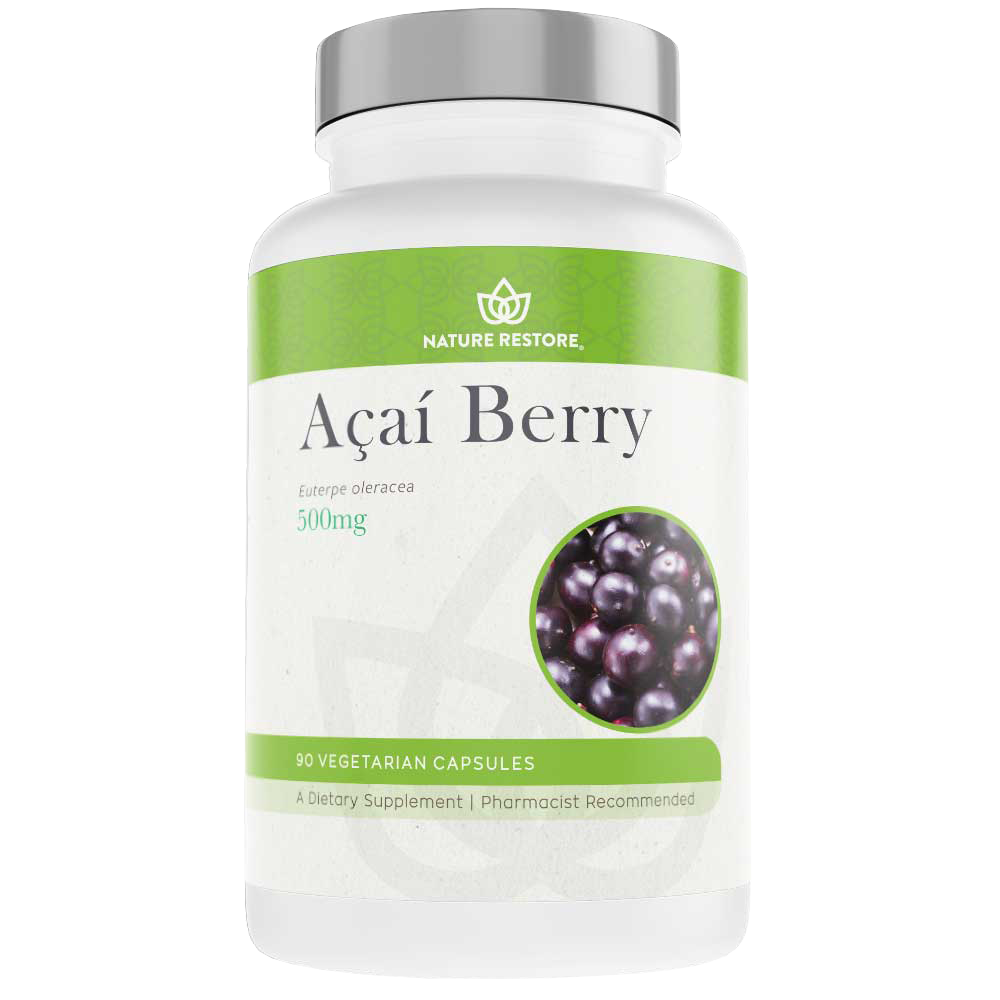 Nature Restore's Acai Berry Extract Supplement May Improve Cholesterol Levels
