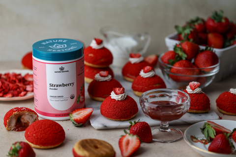 Baking With the Berry Best: Delicious Strawberry Cream Puffs