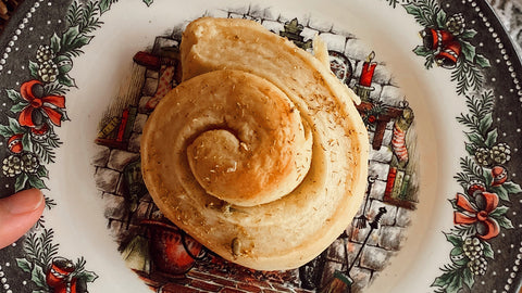 Overnight Honey Chamomile Dinner Rolls made with Nature Restore Organic Chamomile Flowers