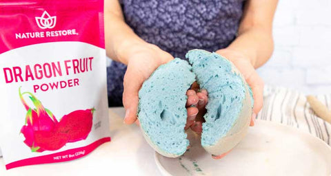 Dragon Fruit Cloud Bread Recipe