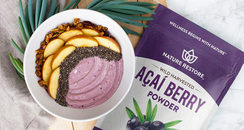 Nature Restore Acai Berry Yogurt Bowl Recipe