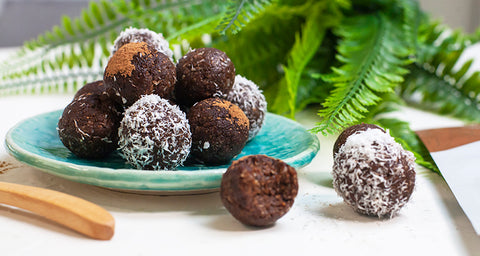 Chocolate Agaricus Bliss Balls