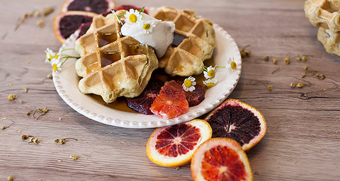 Nature Restore Chamomile Recipe Mothers Day Waffles