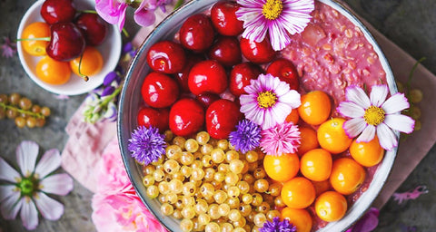 breakfast with flowers oats recipe eatable flowers