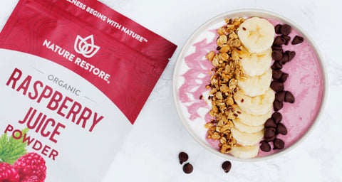 Raspberry Yogurt Breakfast Bowl