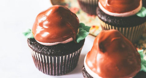 Chocolate Covered Strawberry Cupcakes