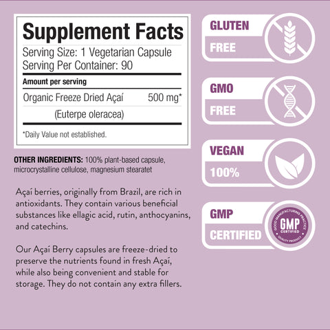 Açaí Berry Supplement