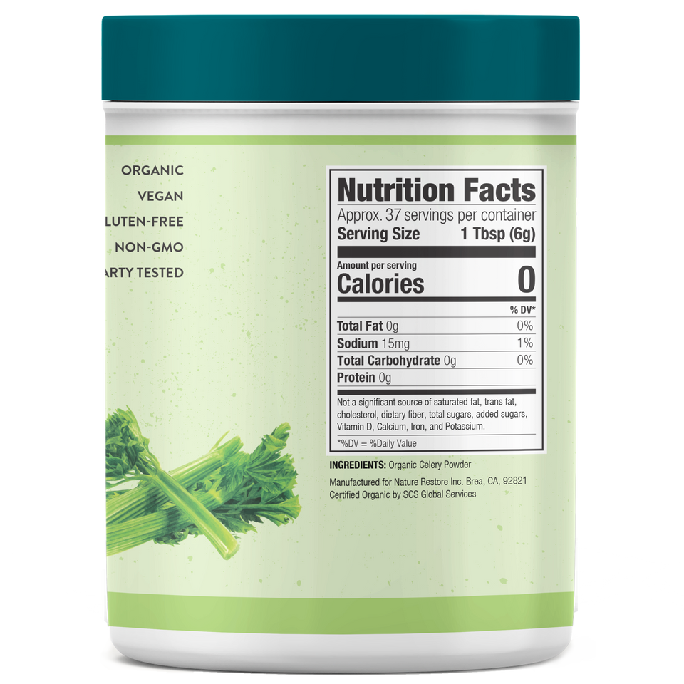 Celery Powder – Nature Restore Inc