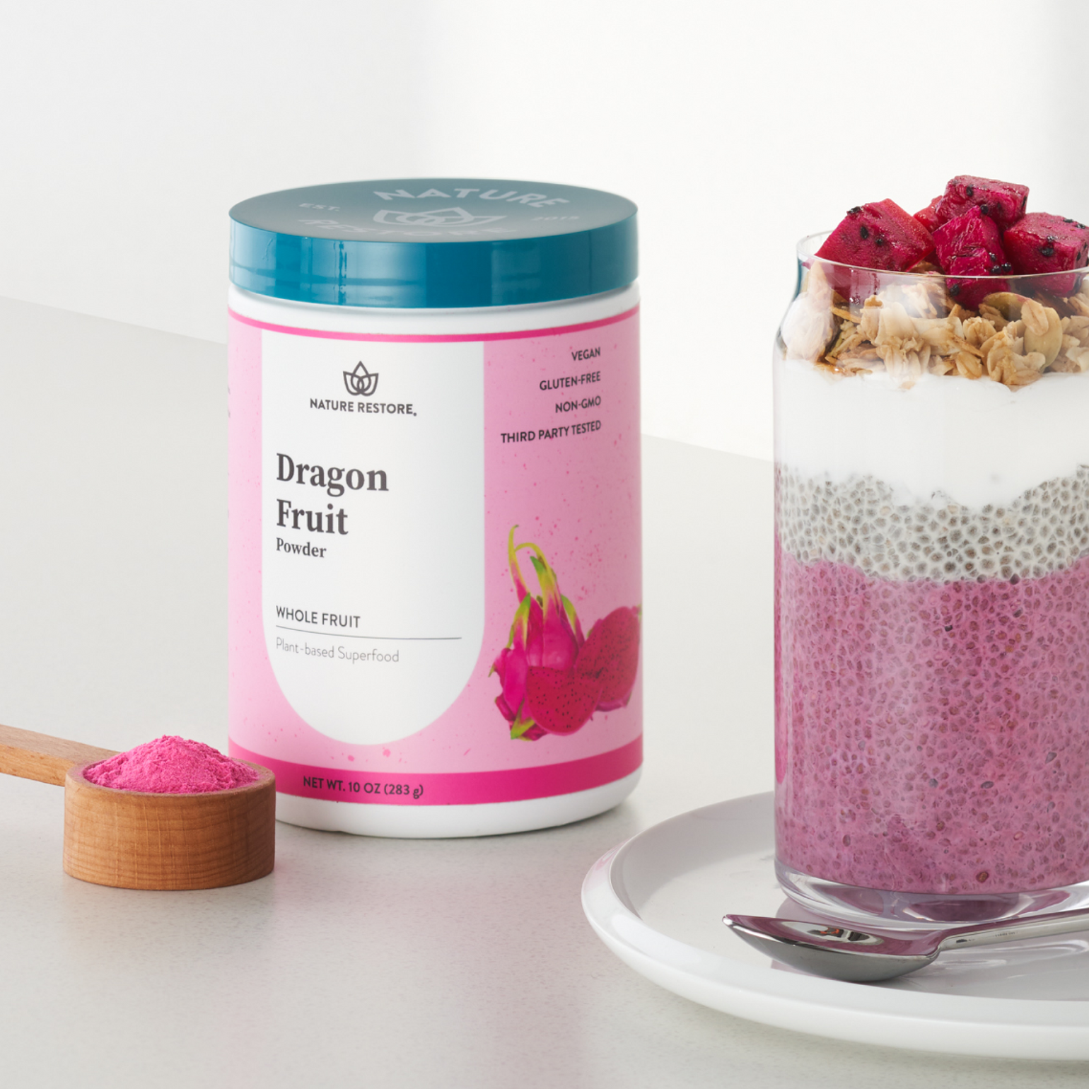 Pink Pitaya Powder (Dragon Fruit) – Nature Restore Inc