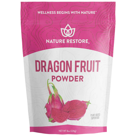 Nature Restore Dragon Fruit Powder, Organic, 8-Ounces, 226-Grams