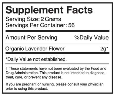 facts about lavender flower Organic Lavender Flower | Shop Calming Supplements