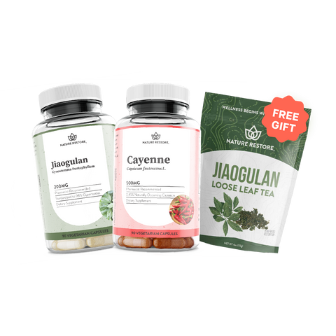 The Metabolic Power Duo：Jiaogulan & Cayenne