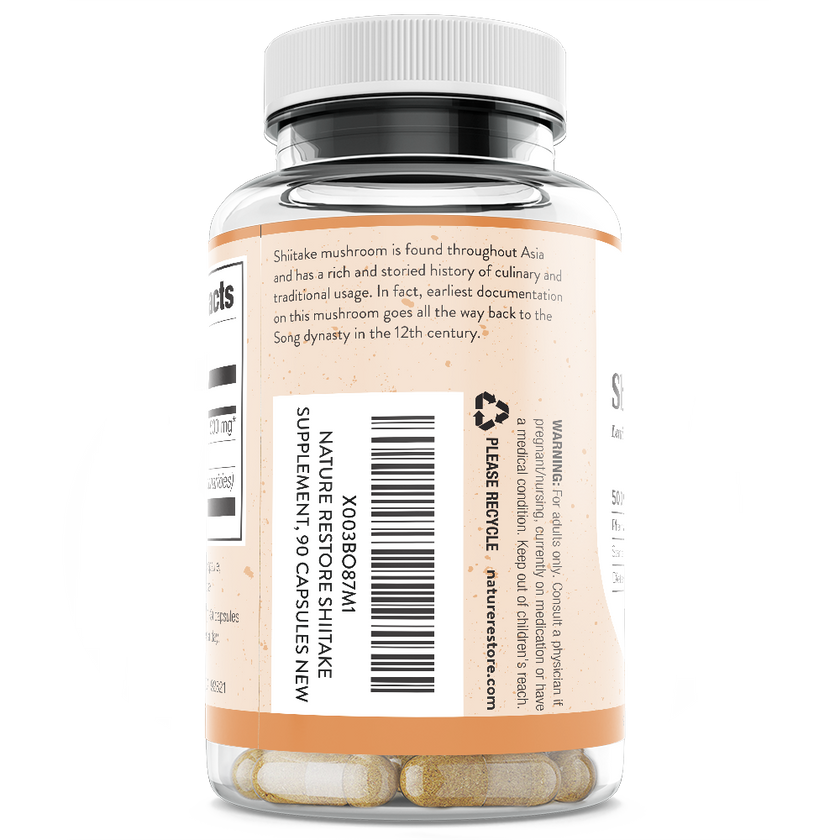 Shiitake Mushroom Extract Supplement – Nature Restore Inc