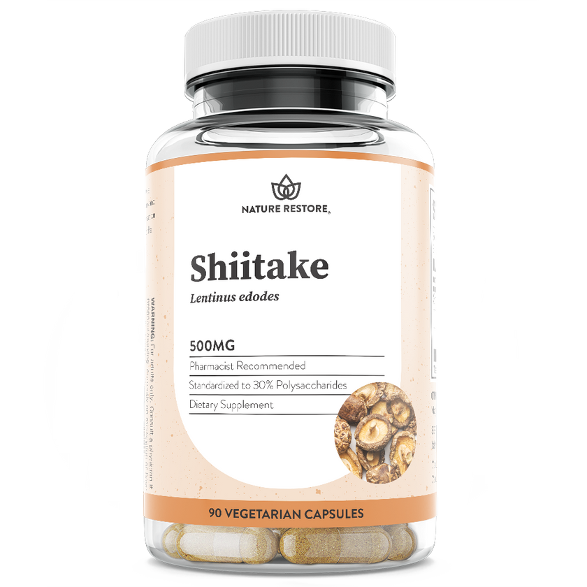 Shiitake Mushroom Extract Supplement – Nature Restore Inc