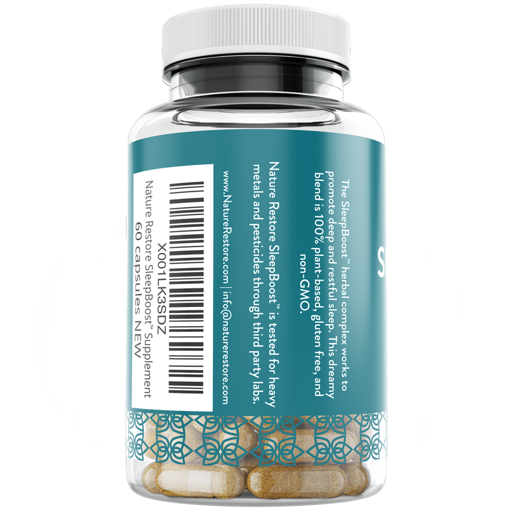 Nature Restore SleepBoost™ Wulinshen Zylaria Supplement, 60-Capsules, 500-MG