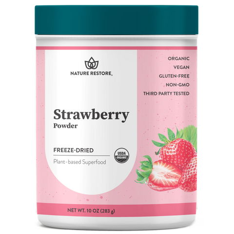 Bulk Organic Strawberry Powder 10kg (22lbs). Non Retail Packaging