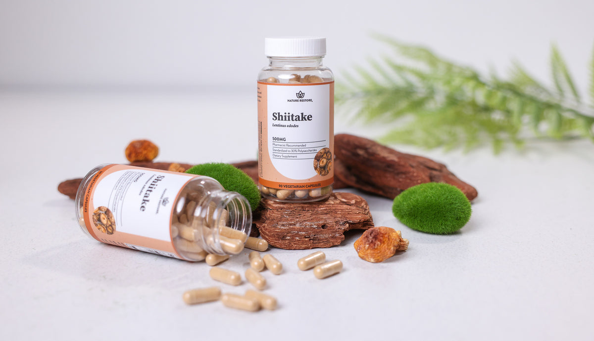 Shiitake Mushroom Extract Supplement – Nature Restore Inc