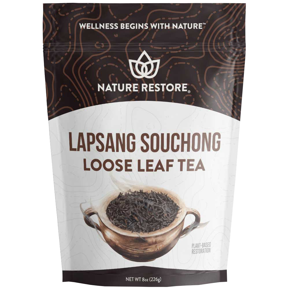 Nature Restore Lapsang Souchong Loose Leaf Tea, 8-Ounces, 226-Grams